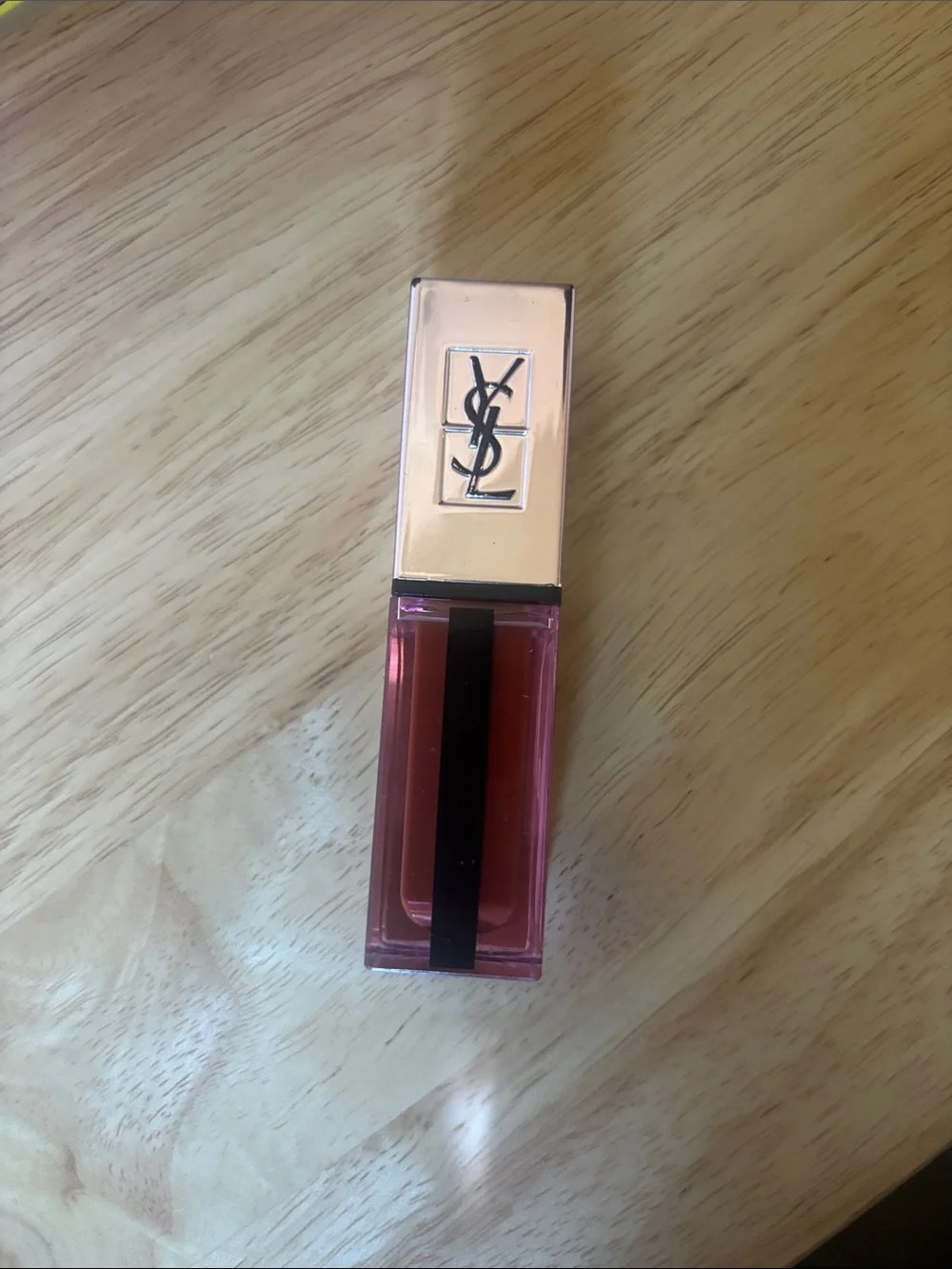 YSL Water Stain Glow, Glossy Stain, Shade 213 No Taboo Chili